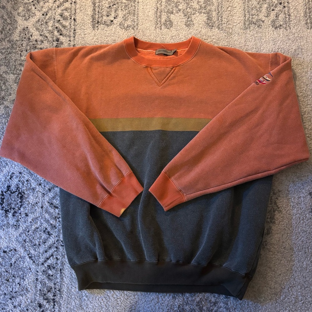 Vtg Calvin Klein | Orange Sweatshirt